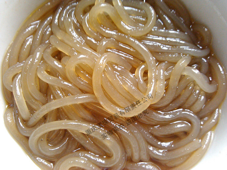 正宗重庆手工酸辣粉干粉 地瓜粉条 四川农家纯红薯粉粗粉60斤包邮