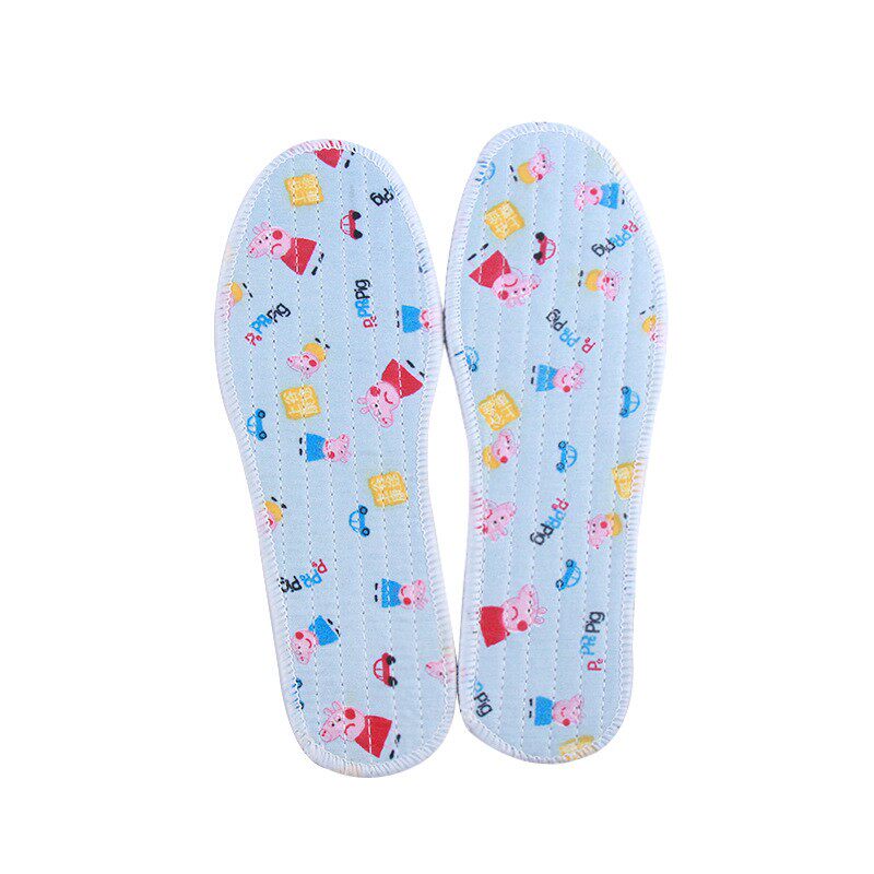 5双新款儿童鞋垫男女童透气吸汗防臭鞋垫小孩儿棉布宝宝鞋垫春夏