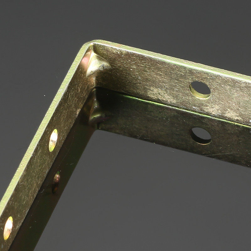 平面直角角码4孔l型角码支架家具连接件90度角码角铁层板角码包邮