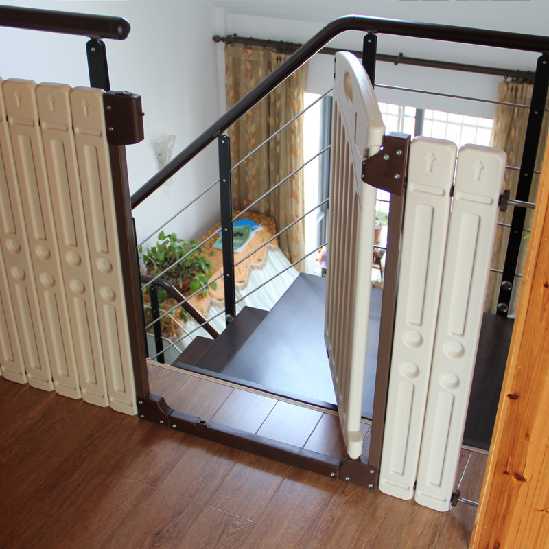 宠物狗围栏狗狗笼子栅栏门栏室内大型楼梯隔离门护栏
