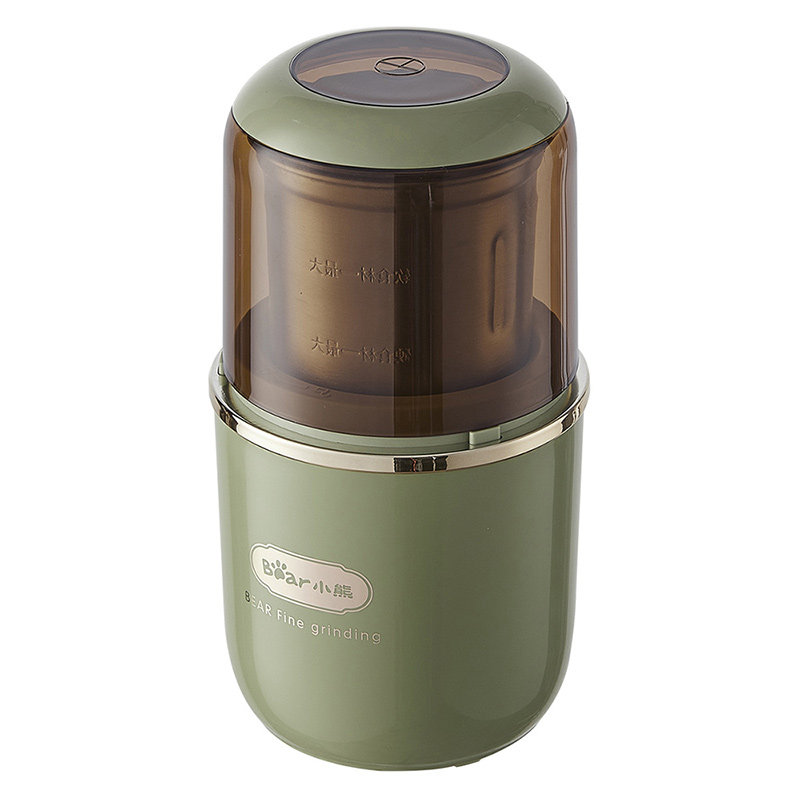 小熊磨粉机家用小型多功能五谷杂粮中药超细研磨干料商用磨粉机