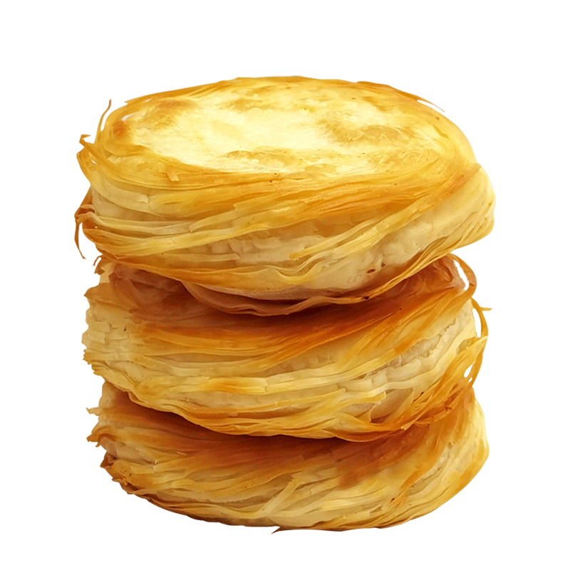 潼关千层饼生批发老童关肉夹馍饼胚速冻生坯包点