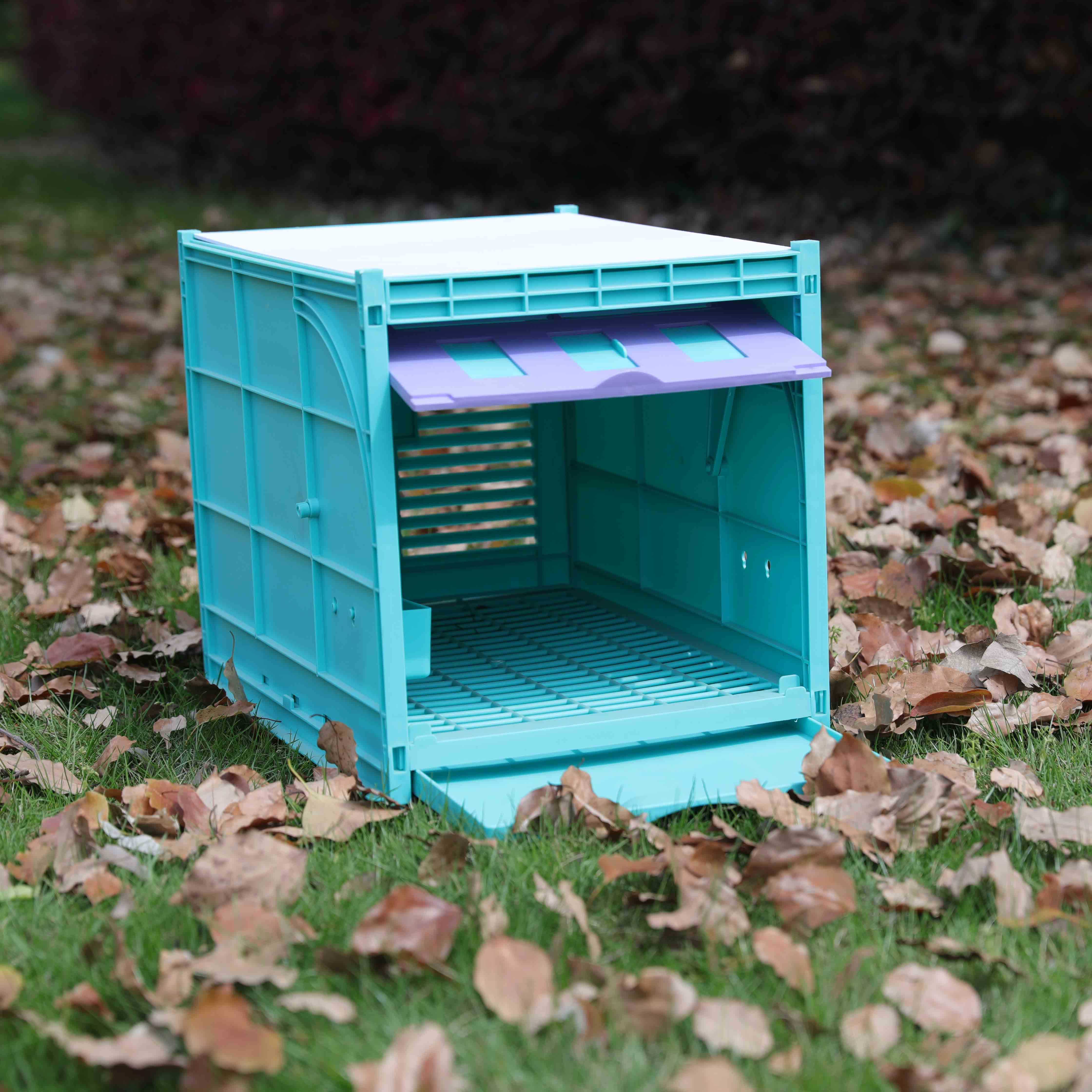 调节新款环保塑料赛鸽比赛箱巢箱组合信鸽巢箱笼子