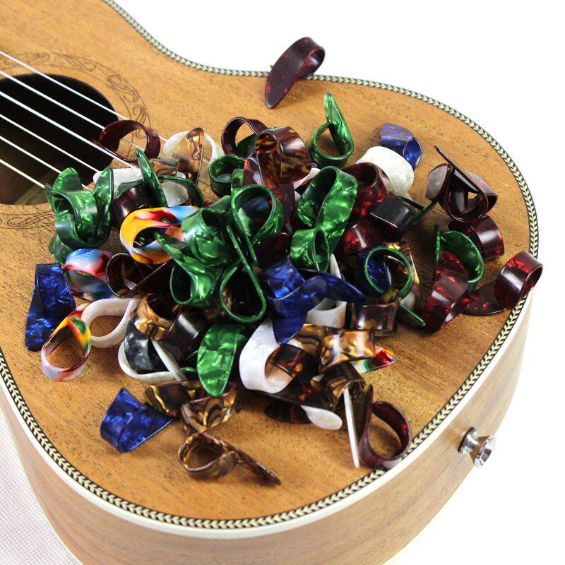 拨片促销民谣吉他指弹拨片指指环拇指食指指甲拨片