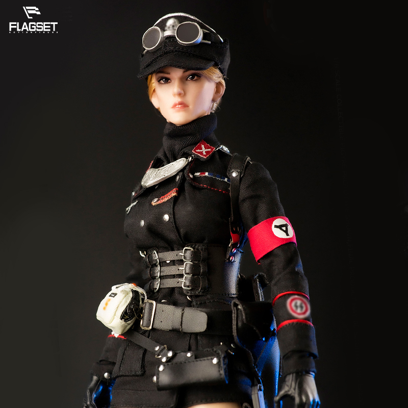 flagset德国军队鹰巢近卫军玛蒂娜730386女兵人模型礼现货