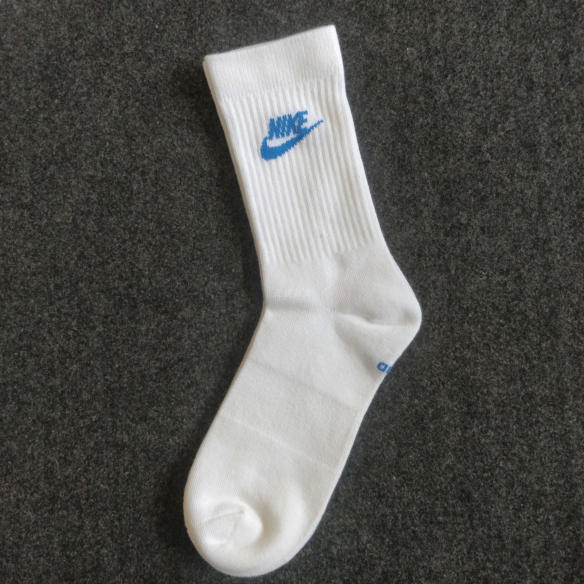 薄款透气袜包运动白色时尚nk户外纯棉潮牌篮球袜