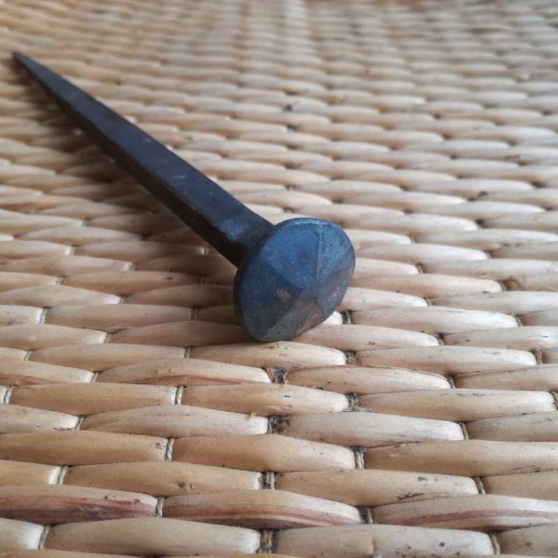 铁钉铁匠打铁寿材棺材复古古老龙船老铁大号钉