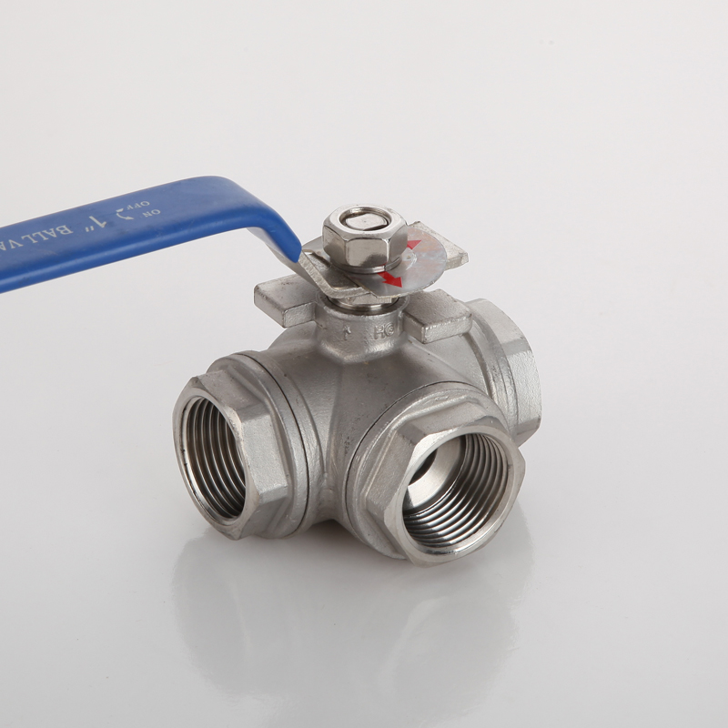 阀门球阀不锈钢三通一分水管丝口三通阀单控开关球阀