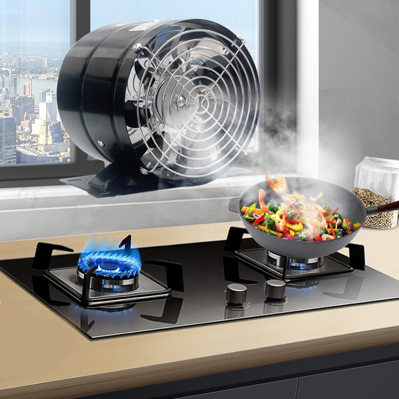 风机排气扇家用厨房强力管道排风扇租房油烟抽风换气扇