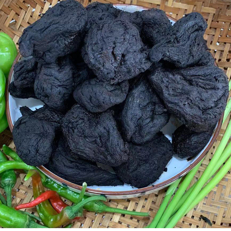 炒黑咸菜徐州特产邳州私房青椒辣椒半斤腌制