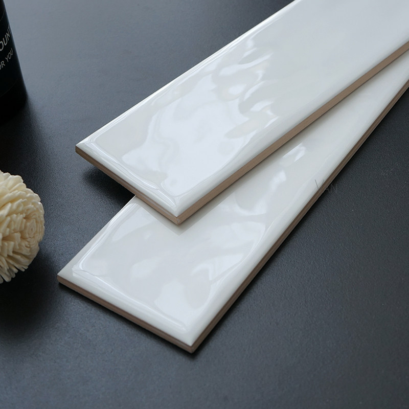 梵内瓷砖北欧宜家厨卫小白砖地铁砖厨房墙砖厕所卫生间75x150