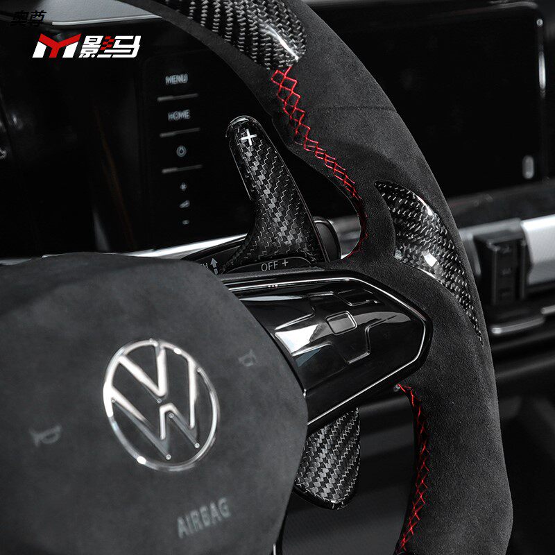 大众高尔夫8rline专用21款8代gti改装内饰方向盘方向盘
