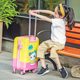 Big way male child trolley caster board chassis 18 cute cartoon suitcase luggage bag 20 inch female Big way male child trolley caster board chassis 18 cute cartoon suitcase luggage bag 20 inch female