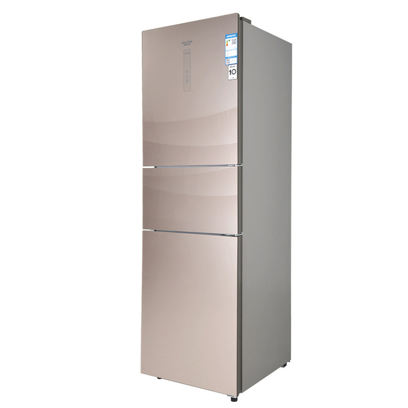 aucma/澳柯玛 bcd-269wpg风冷无霜冰箱三开门家用小型节能电冰箱