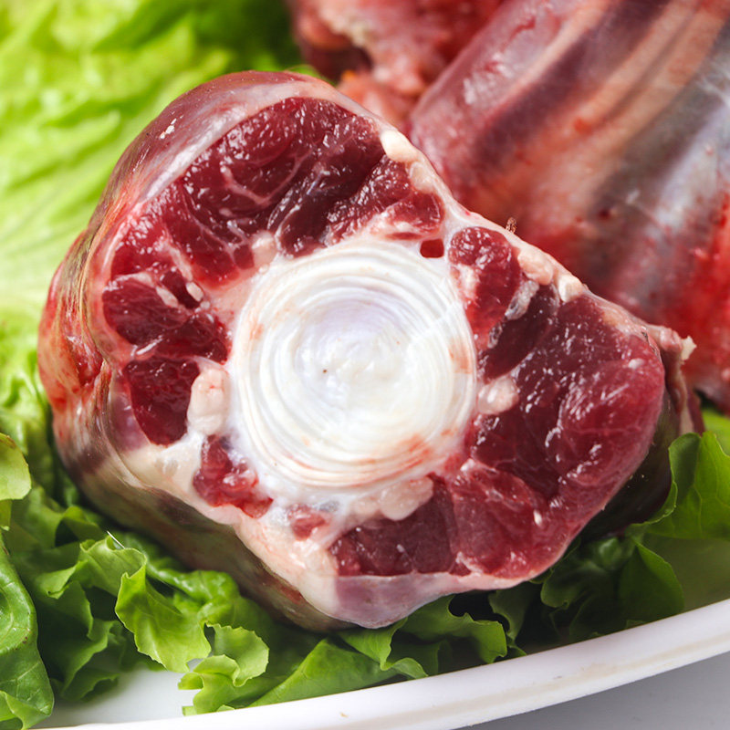 清真新鲜黄牛尾牤牛无骨净尾多买包邮饭店酒店屠宰场源头直供火锅