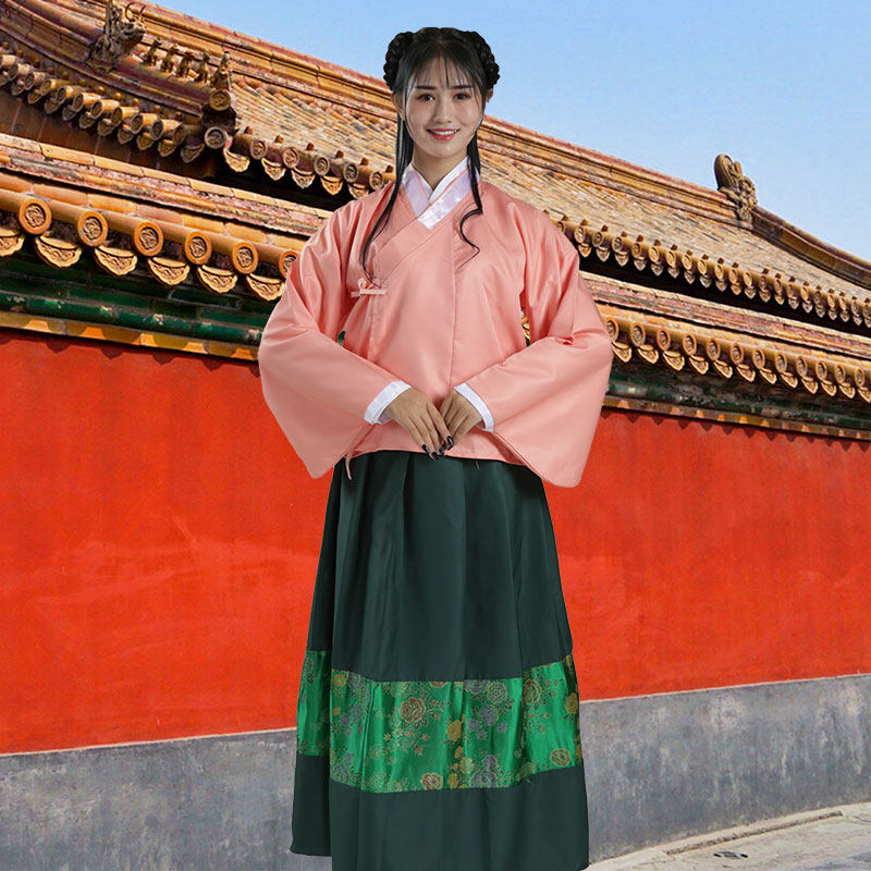 古代明朝丫鬟服装女仆宫女女侍女佣人宫廷风交民族服装