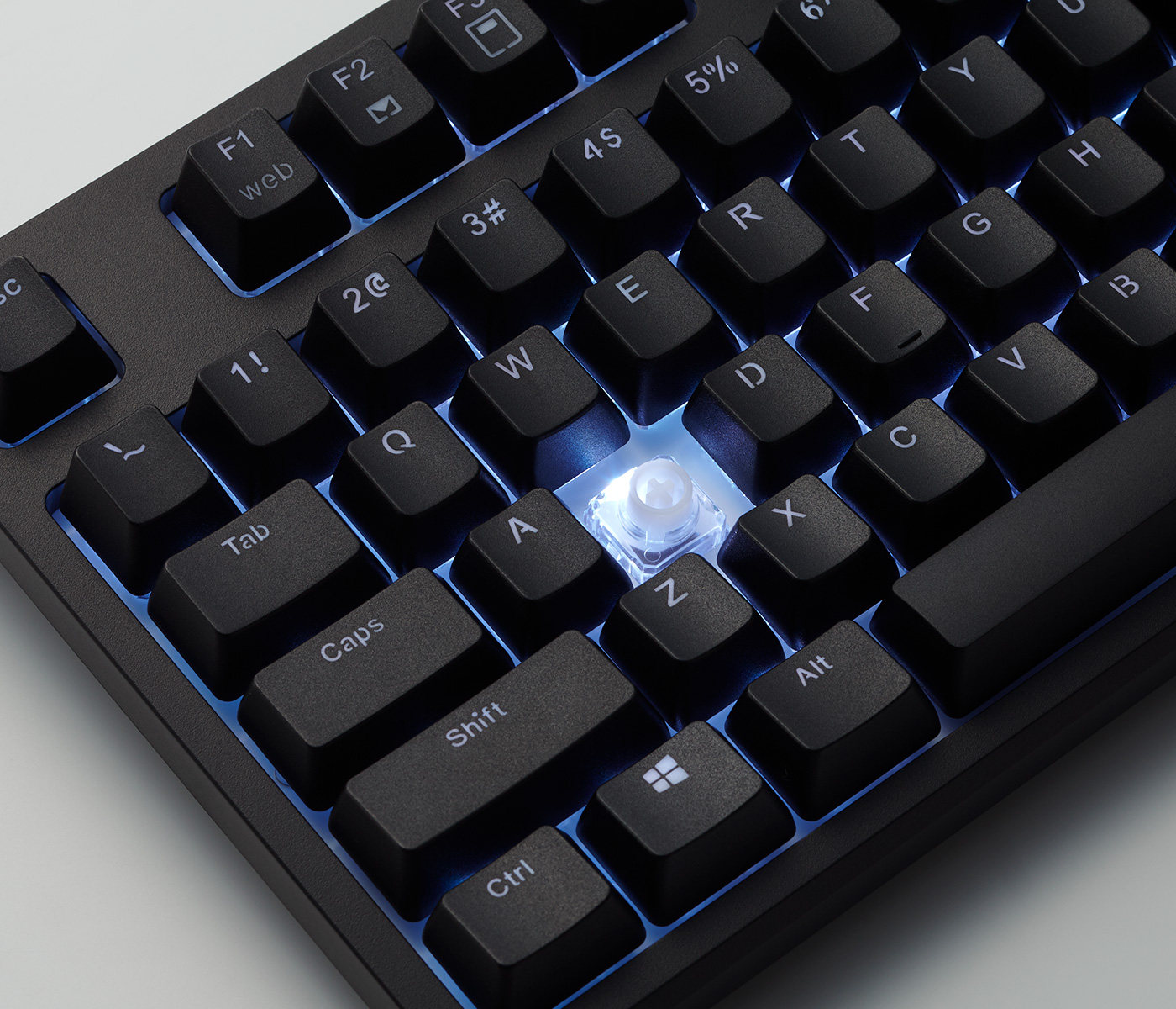 上海闪送realforce燃风rgb彩色背光45g静电电容键盘