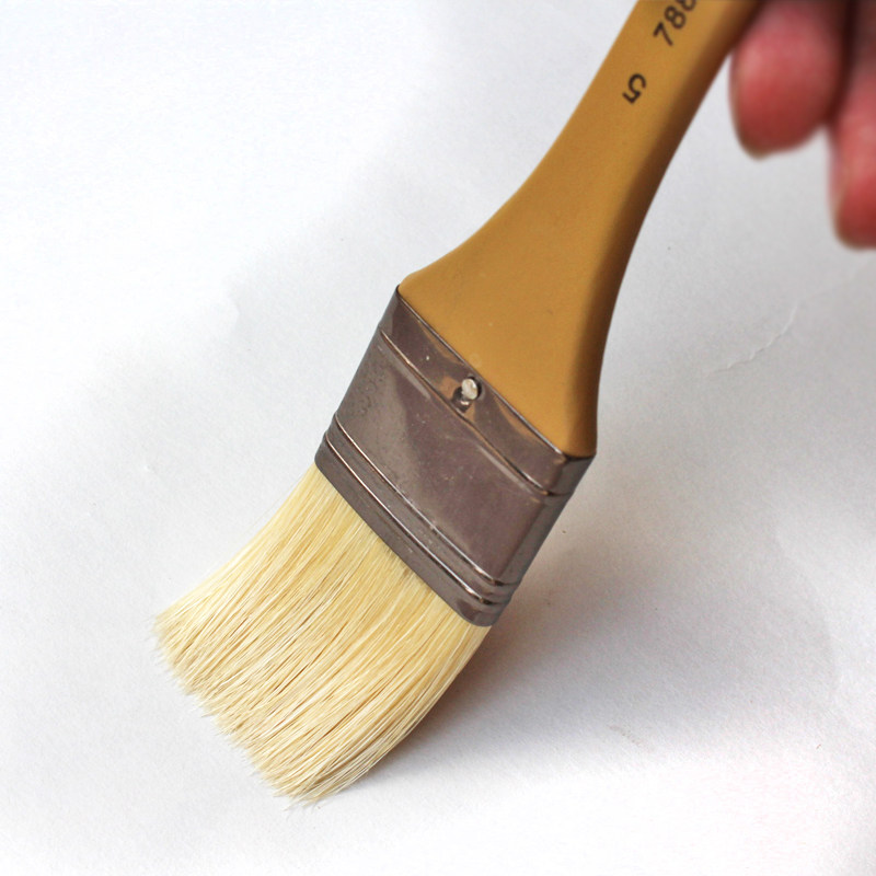 丙烯刷底纹刷长杆多规格御墨神画硬毛刷油画颜料笔刷羊毛排笔刷子批发