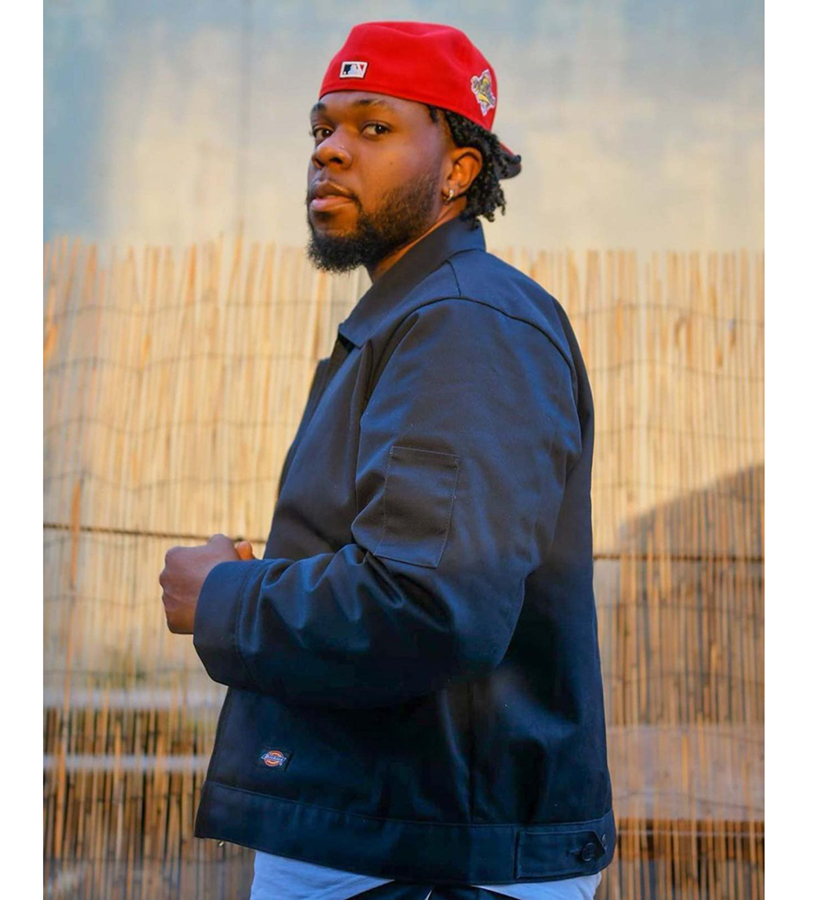 美版dickies TJ15秋冬经典工装翻领休闲长袖夹棉拉链外套夹克男潮