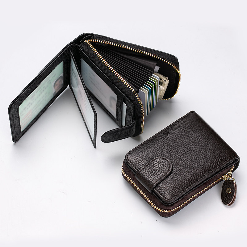 防消磁真皮套卡包男证件包行驶证一体包大容量多功能女驾驶证卡套