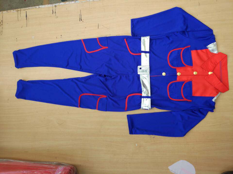 五一劳动节儿童成人春秋长袖表演服装咱们工人有力量舞蹈服演出服