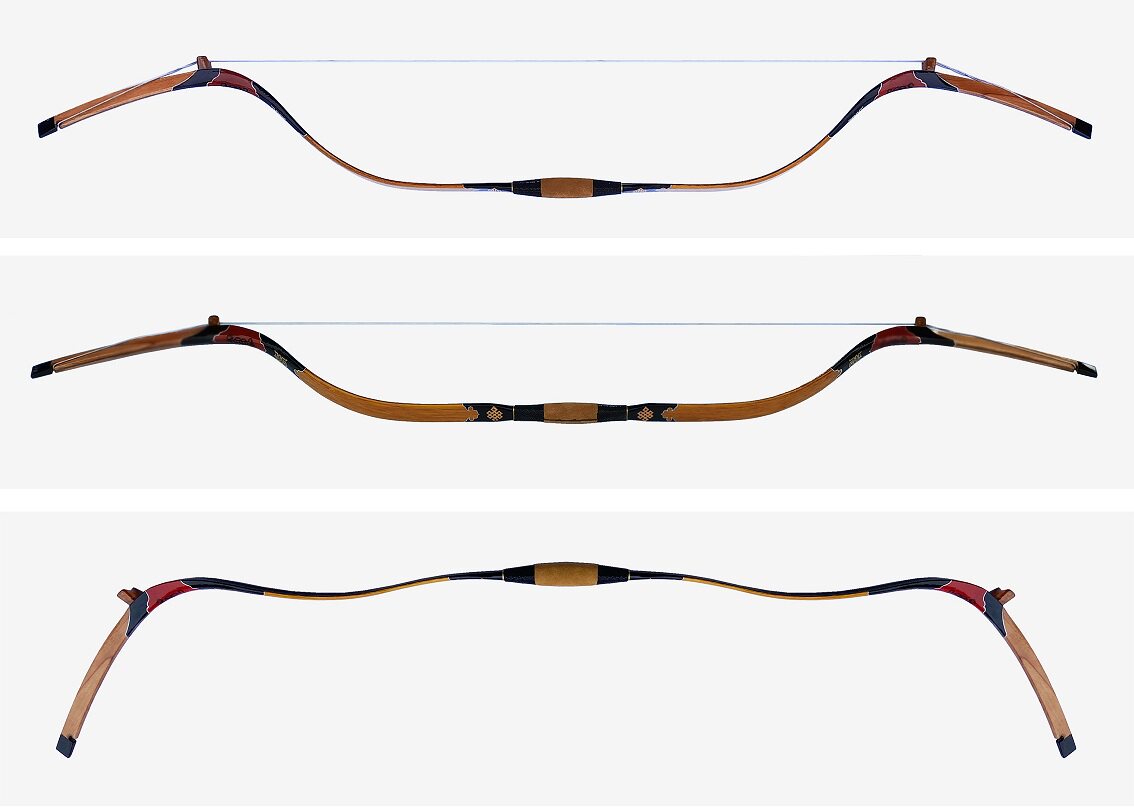 清弓2021新款战弓不下弦不掉磅清弓传统弓满洲弓梁志弓箭仿清弓