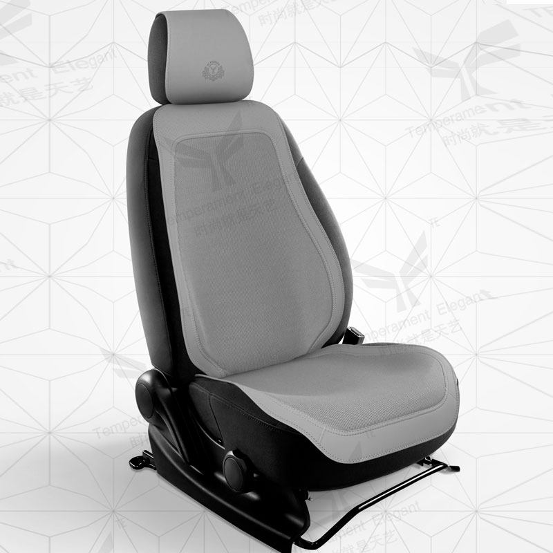 天艺汽车坐垫四季通用简约纯色亚麻奥迪奔驰通用座套
