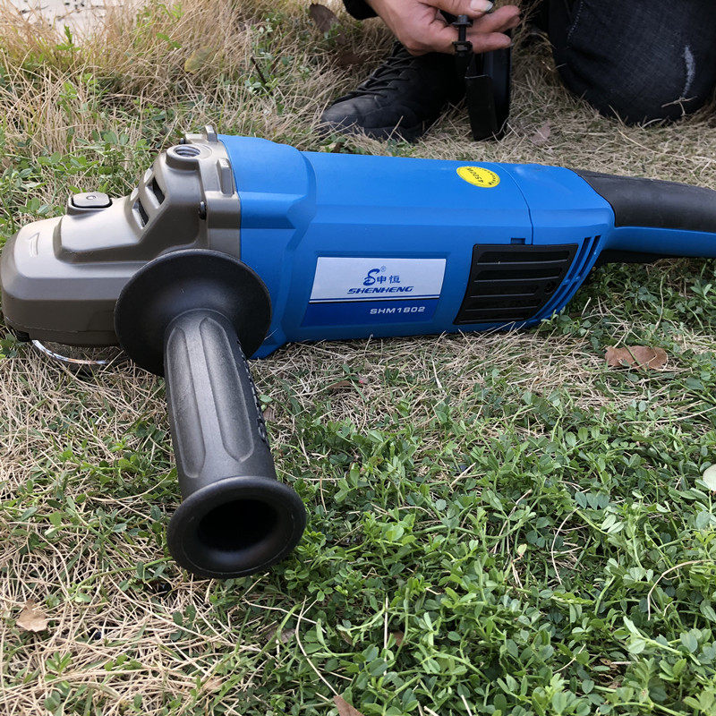 申恒电动工具shm180角磨机磨光机超大功率4500w切割石材钢材1802