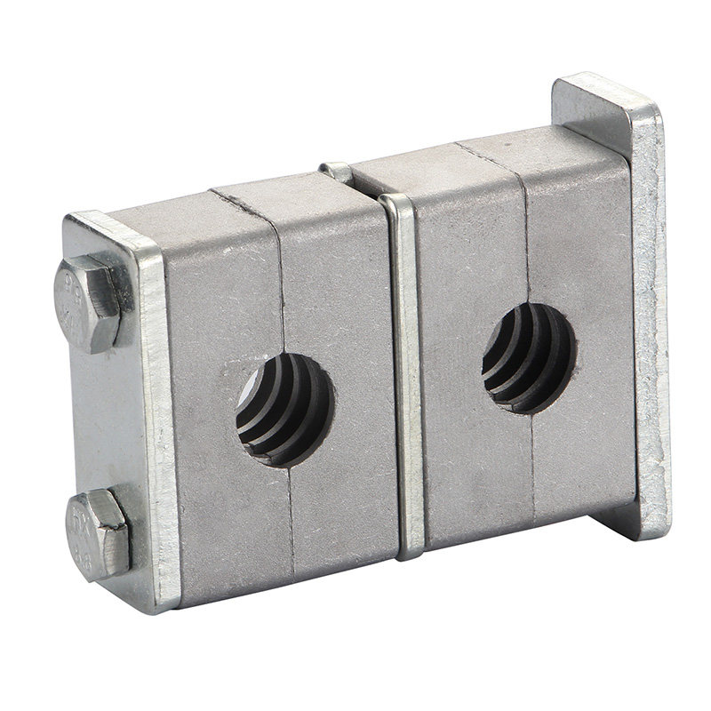 管夹重型铝合金下层金属管叠加管夹