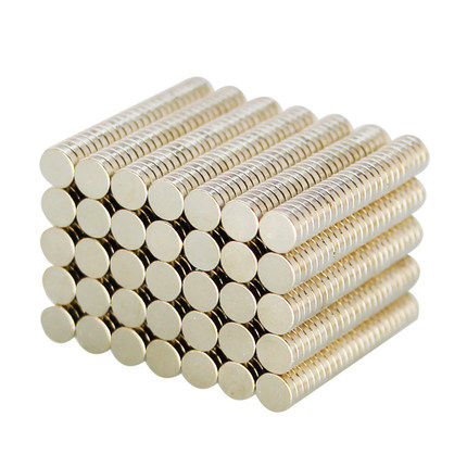 磁铁n52吸铁石强磁圆形4x1mm磁钢强力钕铁硼吸铁石