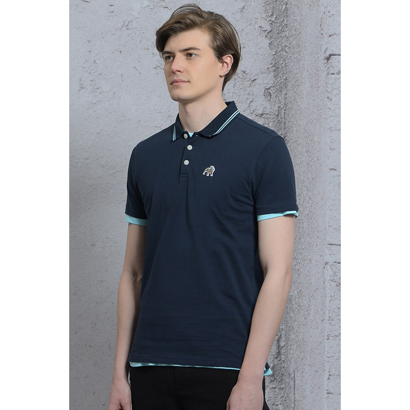 法国chevignon尚飞飞扬欧美夏季polo彩色徽章休闲t恤