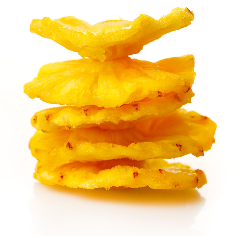 老阿嬷水果干菠萝干500g散装称斤果脯蜜饯波罗凤梨干片圈果浦果干