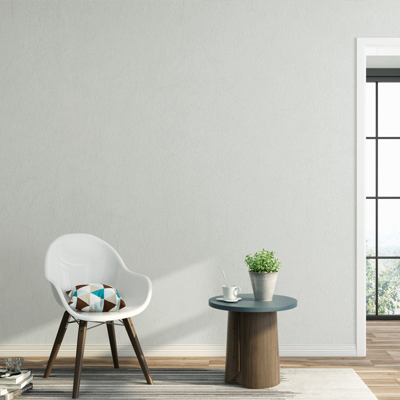 纯色蚕丝墙纸客厅现代简约北欧欧风无纺布素色壁纸无纺布墙纸