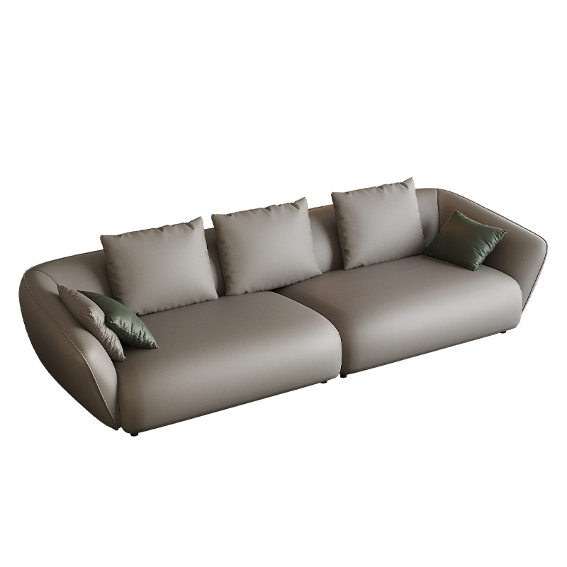 沙发意式简布小户户型三防纳米科技布沙发现代客厅布艺沙发