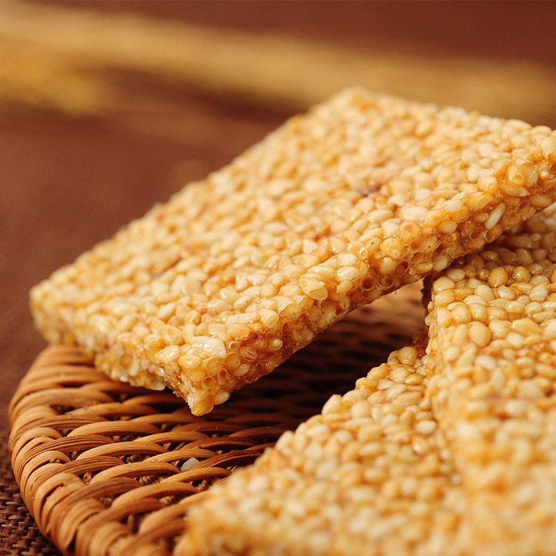 芝麻山东特产手工麻酥1000g薄脆香酥麻糖片麻传统中式糕点