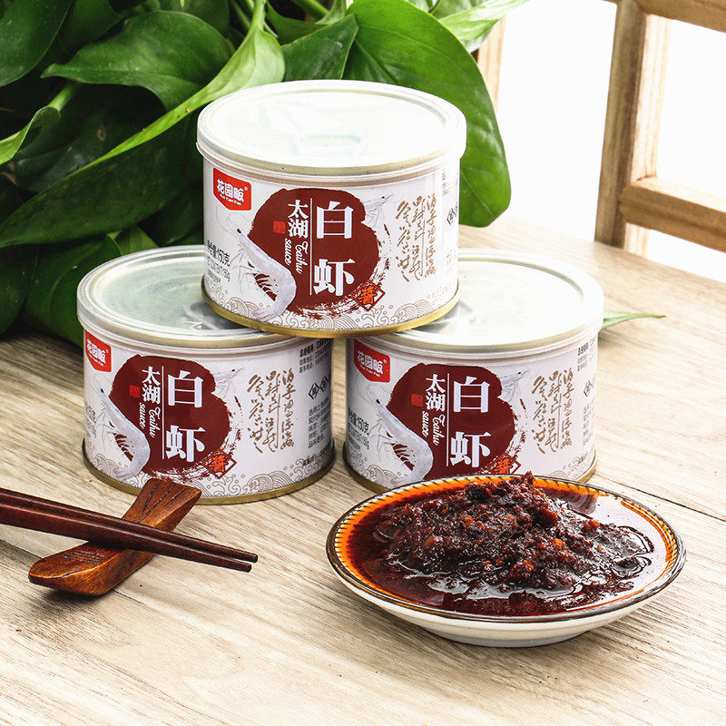 3罐花园畈太湖白虾酱太湖酱宝无锡白虾酱拌面拌饭虾酱依点味同款