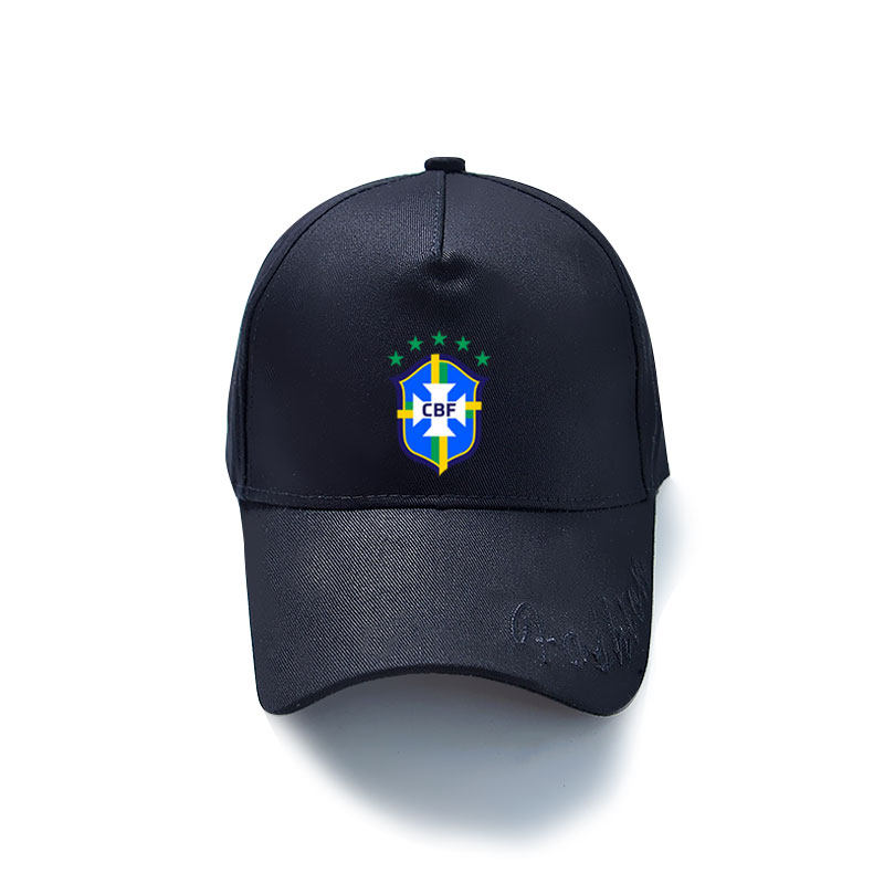 巴西足球队2022卡塔尔世界杯马尔鸭舌帽男女棒球棒球帽帽子
