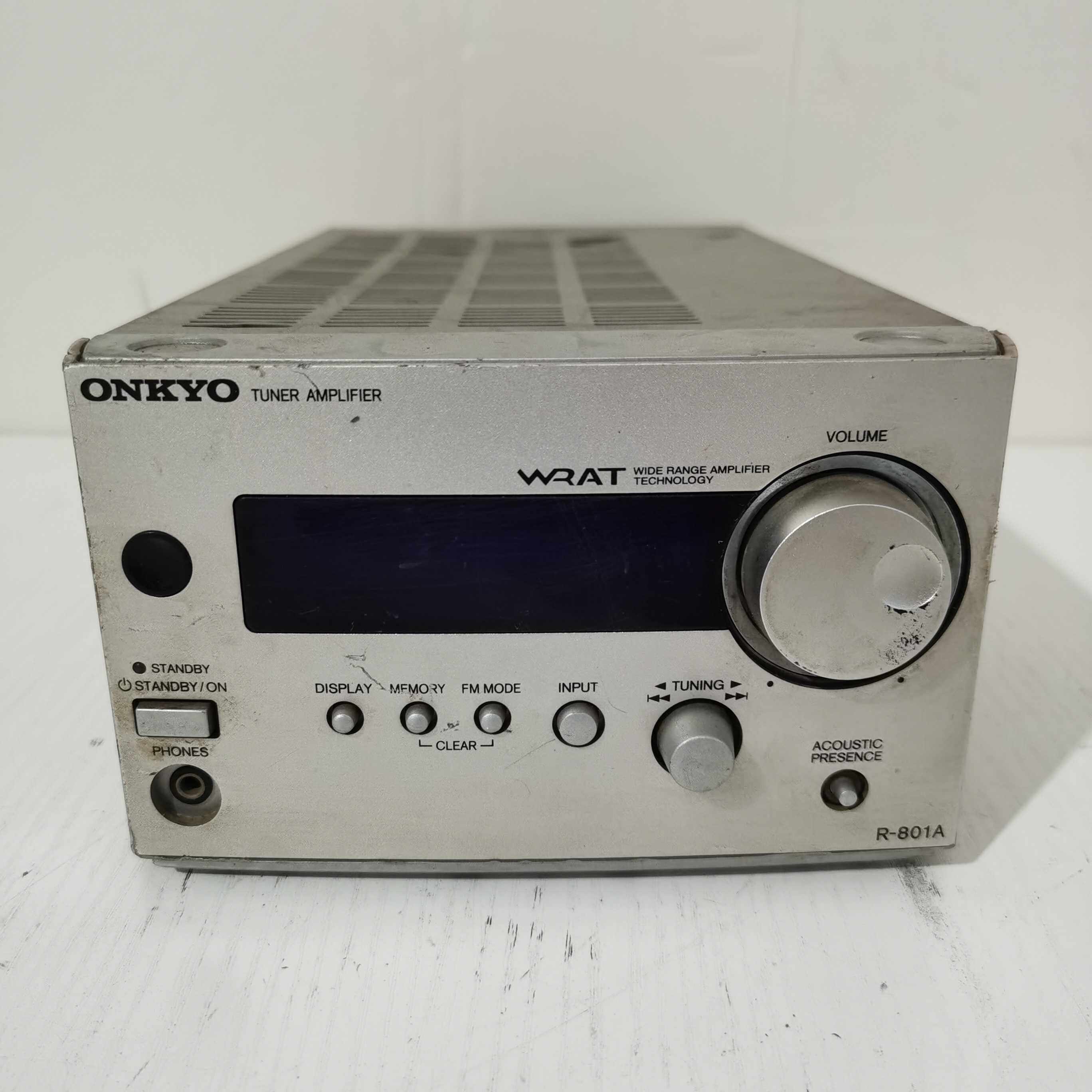 onkyor-801a日本安桥功放机一台尾部线剪断了无法电话配件