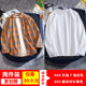 Spring and autumn port style ins plaid shirt men's long-sleeved Korean style slim jacket casual student couple trend shirt Spring and autumn port style ins plaid shirt men's long-sleeved Korean style slim jacket casual student couple trend shirt