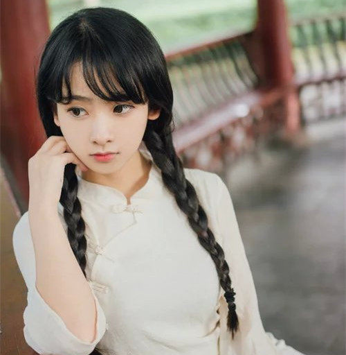 假发韩版女生整头单双辫空气刘海麻花麻花辫辫子整顶假发