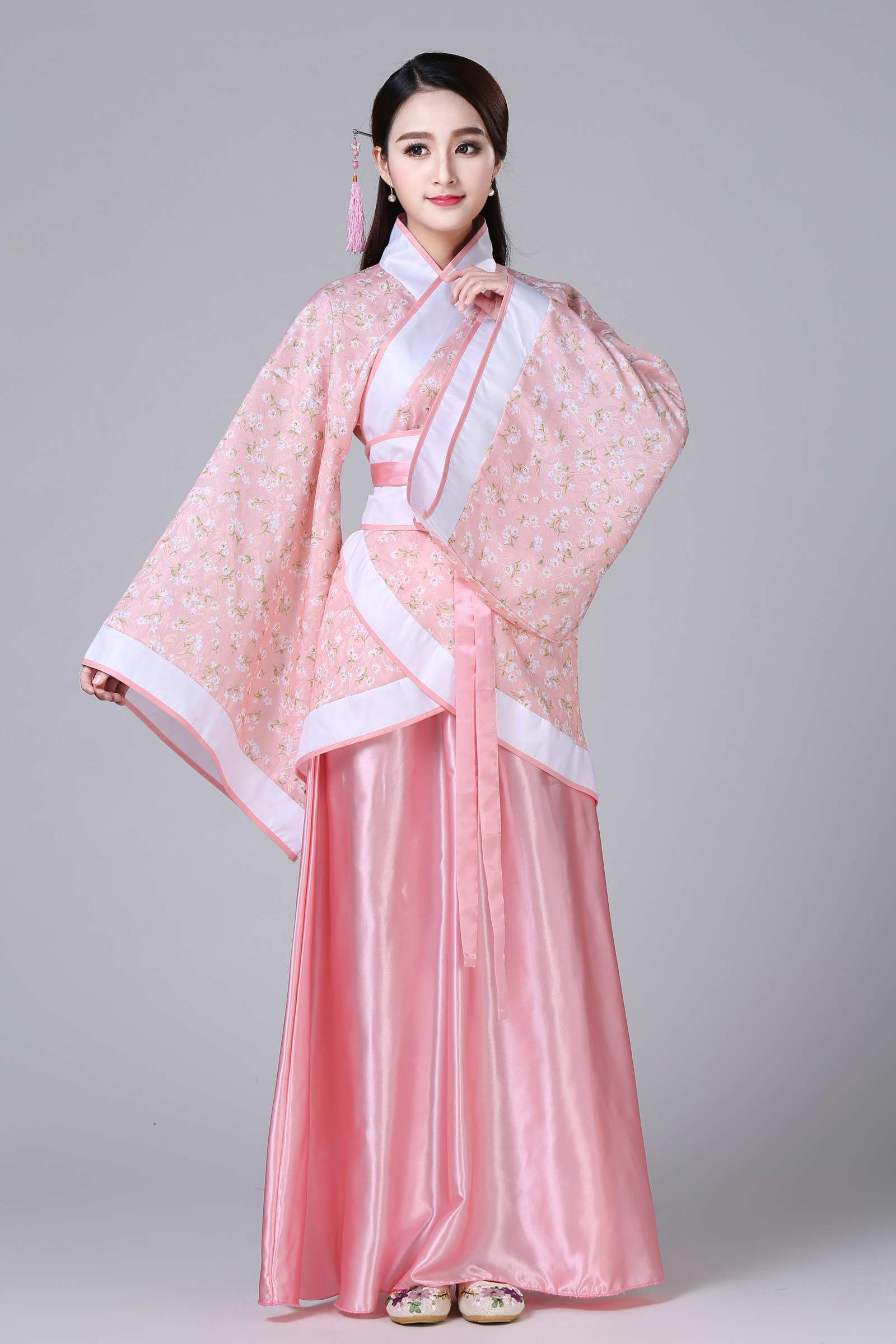 唐装戏服古装服装女仙女唐朝古代汉服演出服古典舞蹈公主贵妃女装