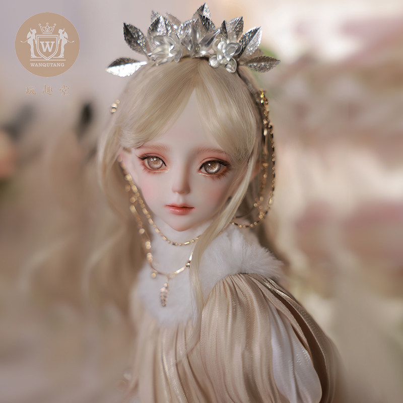 正品bjd4sd娃娃莹尘花冠精灵全套裸娃树脂bjd