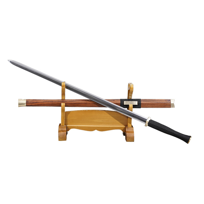 龙泉拙匠宝剑一体刀剑送礼防身冷兵器八面剑花刀剑