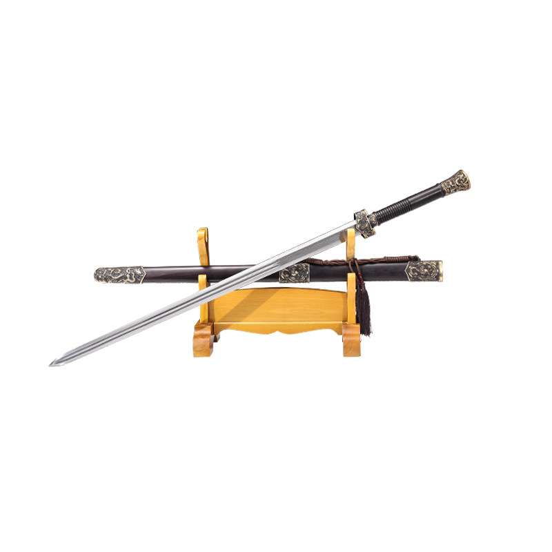 龙泉拙匠宝剑一体刀剑送礼镇冷兵器花纹新款龙凤刀剑