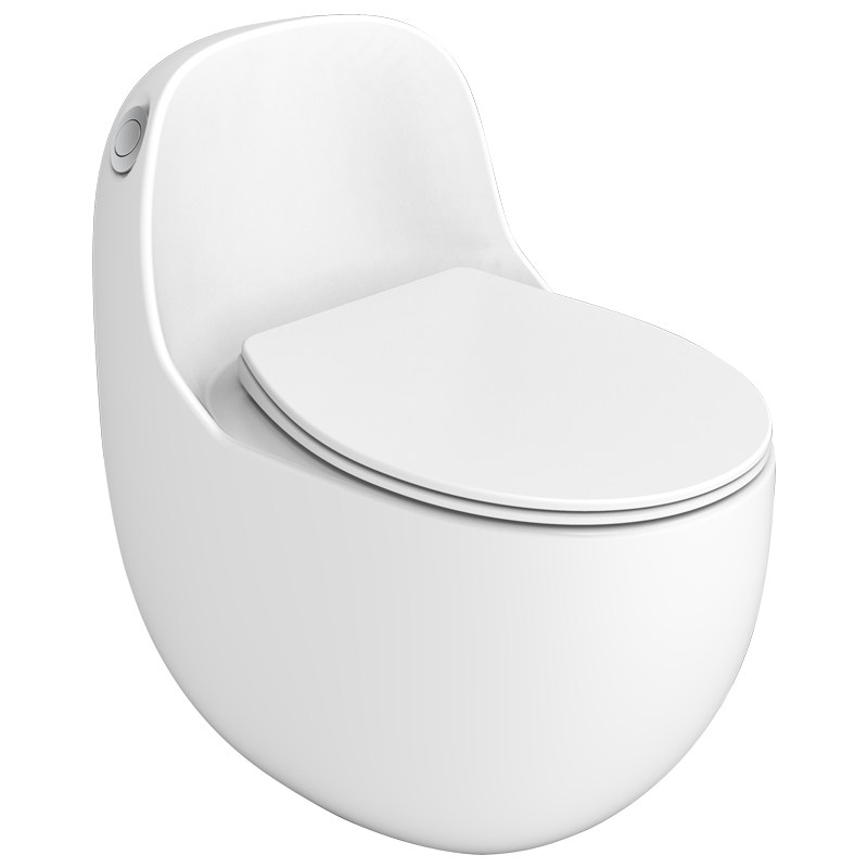 德国陶谷新款小鸡蛋型马桶侧按式家用虹吸式节水座坐便器60096