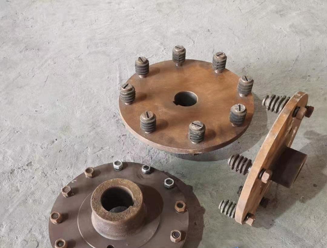 200kw兰州发电机配件法兰连接器联轴器发电机组零部件