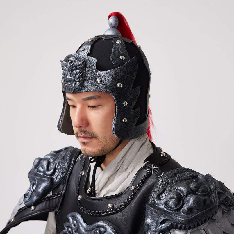 阿幸古装将军衣服头盔武士战袍铠甲士兵可穿民族服装