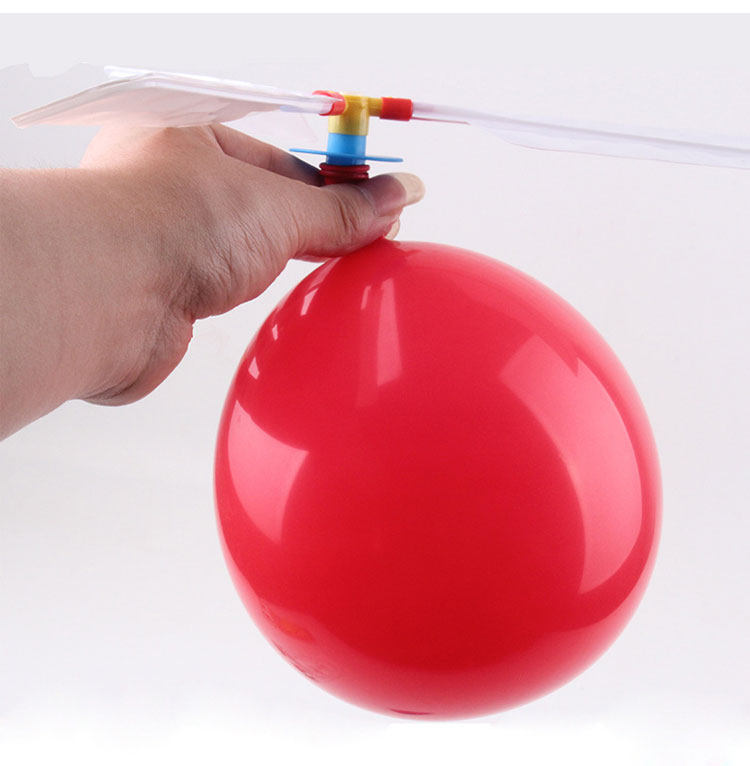 气球空气动力直升机科教学实验新奇创意益智减压儿童玩具生日礼物