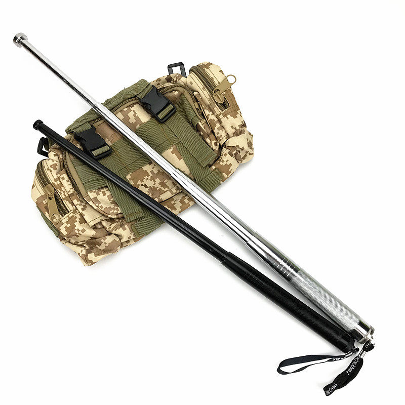 防身武器甩鞭棍三节伸缩棍车载自卫用品防身棍棍子甩棍女子防身棍