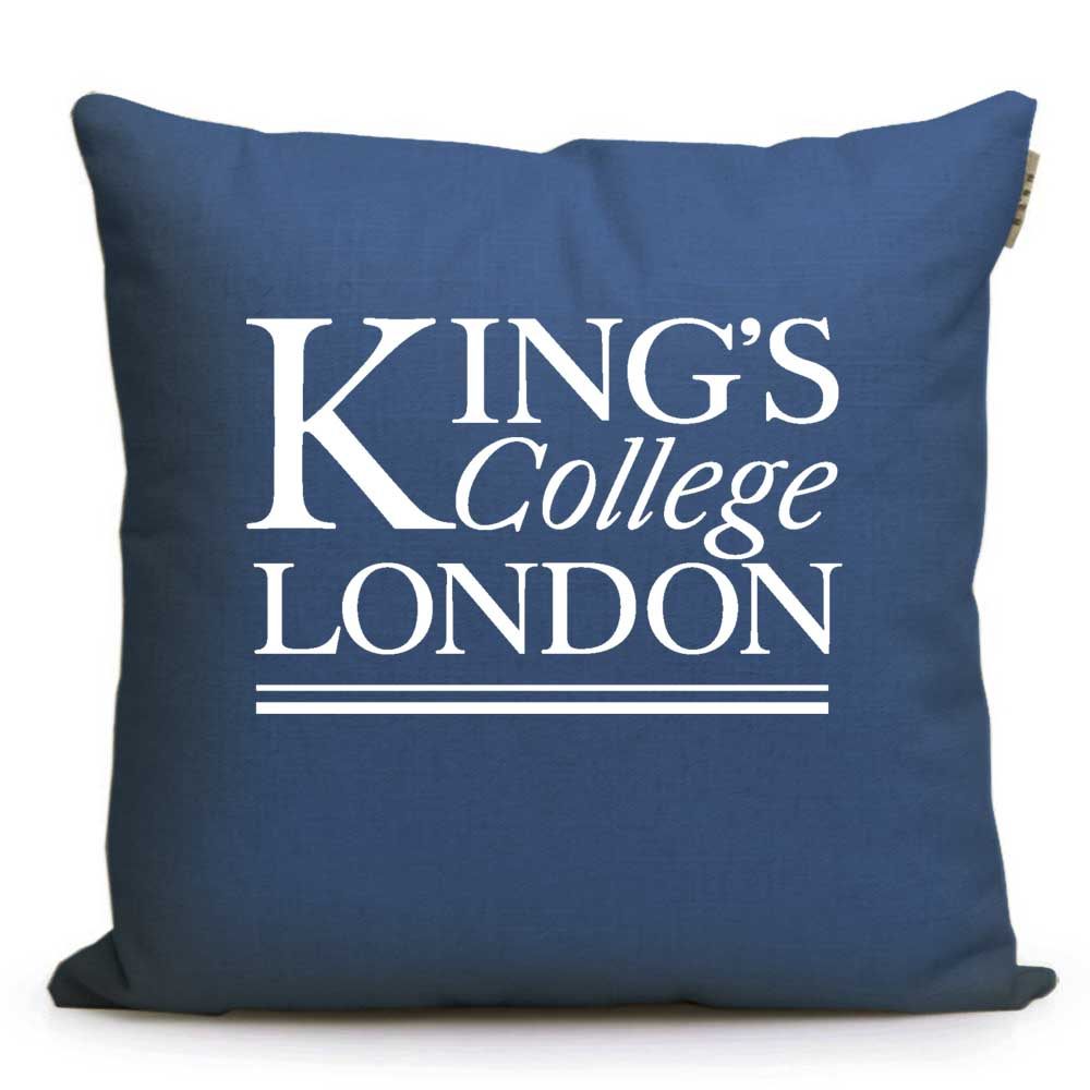 大学伦敦国王学院英国kcl周边纪念品校徽标志靠垫
